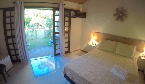 Habitación doble superior, 1 cama de matrimonio, en la zona del jardín