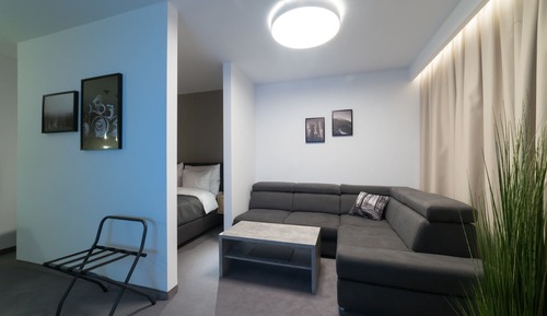 Apartamento estándar, 1 cama de matrimonio, no fumadores, vistas a la ciudad