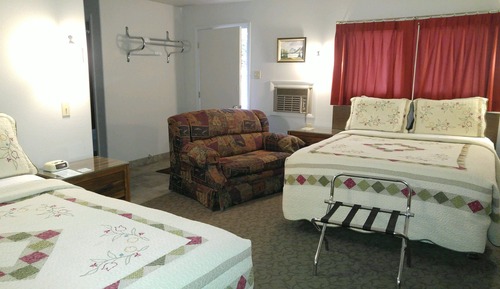 Habitación básica doble, 2 camas de matrimonio, no fumadores