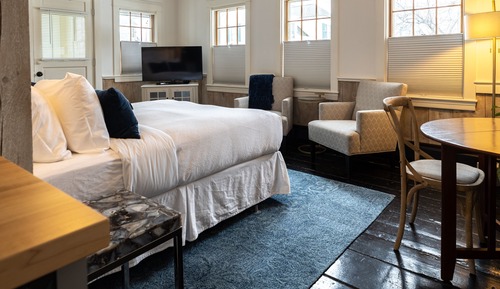 Suite estudio Deluxe, 1 cama de matrimonio grande, no fumadores, vistas al río