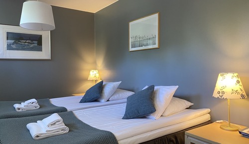 Habitación estándar con 1 cama doble o 2 individuales