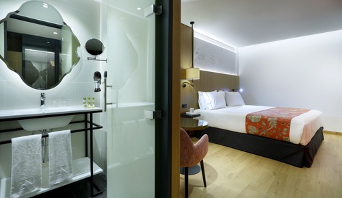 Habitación con 1 cama doble o 2 individuales