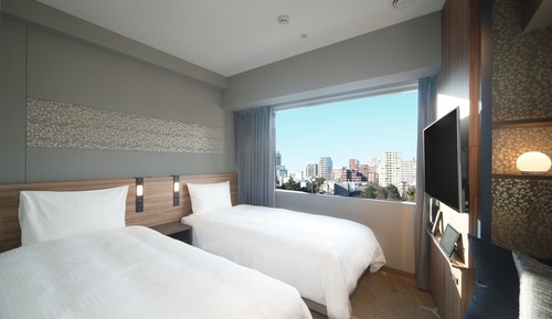 Habitación Confort con 2 camas individuales, 2 camas individuales, no fumadores, vistas a la ciudad