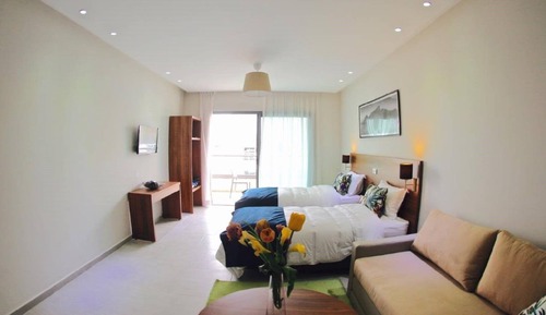 Appartement, vue piscine