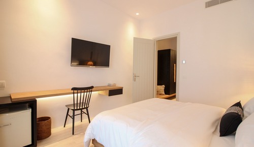 Suite familiar, 1 cama de matrimonio con sofá cama