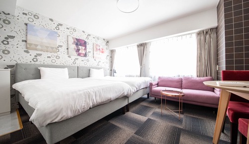 Habitación estándar con 2 camas individuales, no fumadores (223)