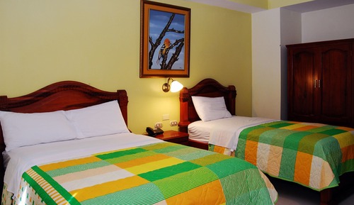 Habitación básica con 2 camas individuales, varias camas, no fumadores, baño privado
