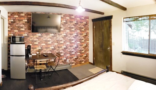 Cabaña, 1 cama de matrimonio grande