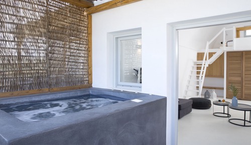 Suite estudio junior, bañera de hidromasaje
