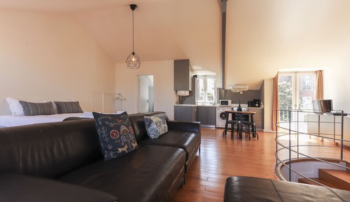 Estudio, 1 habitación, balcón