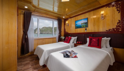 Habitación Deluxe con 1 cama doble o 2 individuales, vistas al mar