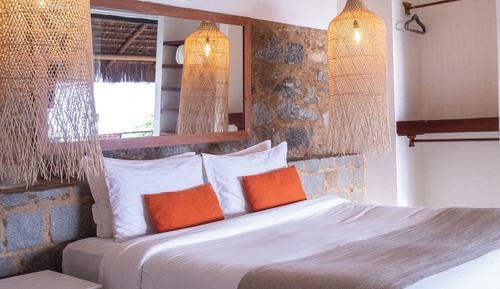 Habitación triple panorámica, vistas al mar