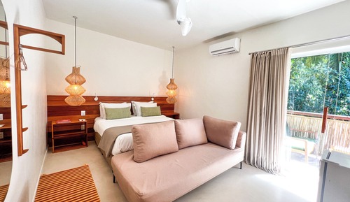Habitación con 1 cama doble o 2 individuales