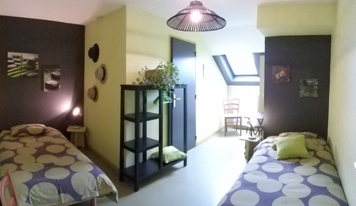 Habitación con 2 camas individuales (Scarabée)