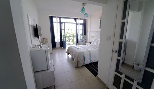 Habitación Deluxe, 1 cama doble, balcón, junto a la montaña