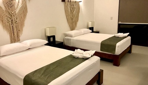 Habitación estándar doble, 2 camas de matrimonio