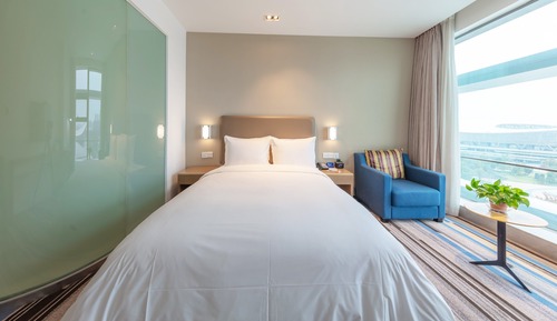 Habitación estándar, 1 cama de matrimonio, vistas a la ciudad