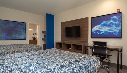 Habitación estándar, 2 camas de matrimonio, no fumadores