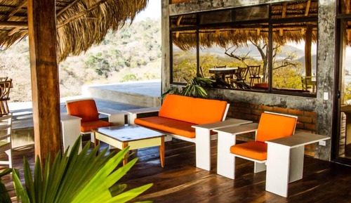 Habitación cuádruple Deluxe, 2 camas de matrimonio, junto a la piscina