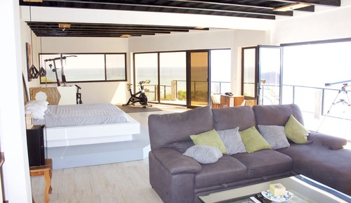 Ático de luna de miel, 1 cama de matrimonio grande con sofá cama, vistas al mar, mirando al mar