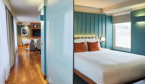One bedroom open plan