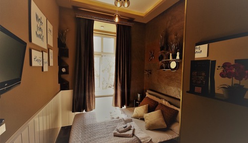 Habitación básica doble, 1 cama doble, baño privado