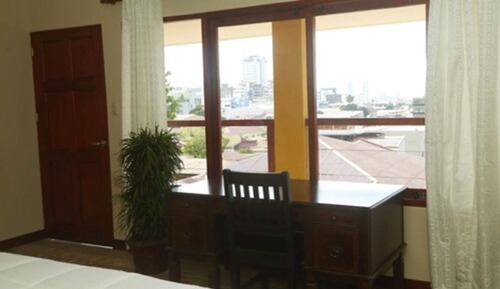 Ático panorámico, 1 cama de matrimonio grande, balcón