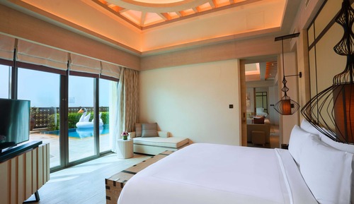 Villa, 2 habitaciones, piscina privada (Beach)