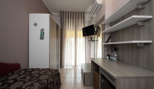Habitación individual básica, vistas al jardín