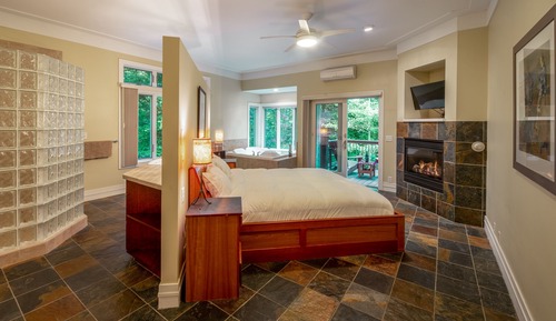 Suite de luna de miel, 1 cama de matrimonio grande, bañera de hidromasaje