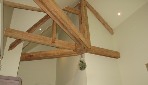 Habitación con 1 cama doble o 2 individuales, baño privado (Les Ecureuils)