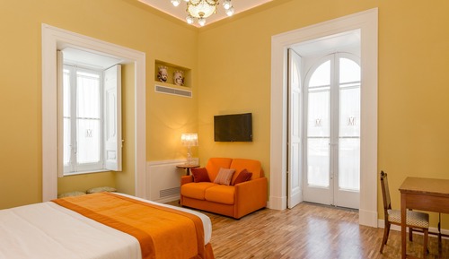 Habitación Deluxe con 1 cama doble o 2 individuales, balcón