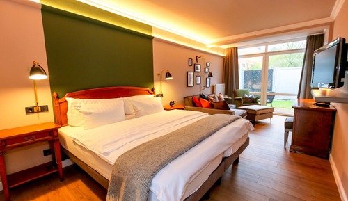 Habitación Confort doble, patio