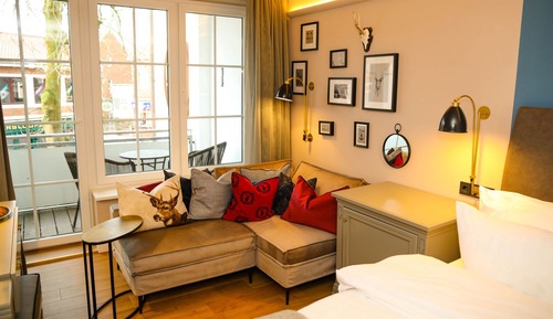 Habitación doble, balcón