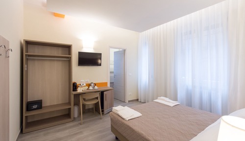 Habitación estándar doble, baño privado