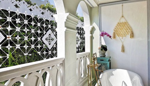 The Bedroom with Balcony