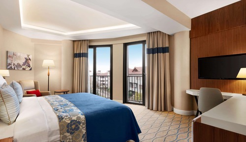 Habitación, 1 cama de matrimonio grande, accesible para personas con discapacidad, no fumadores