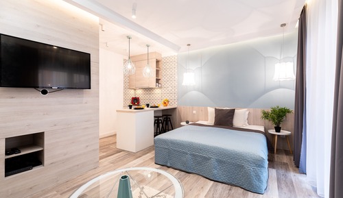 Estudio estándar, 1 cama doble