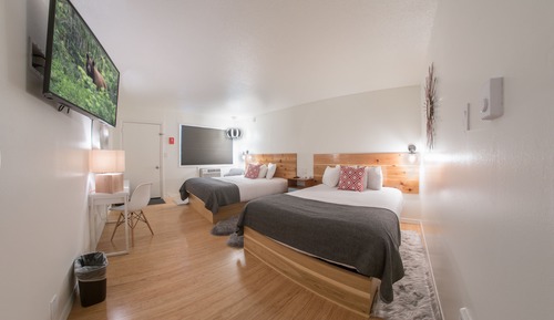 Habitación individual básica, 2 camas de matrimonio