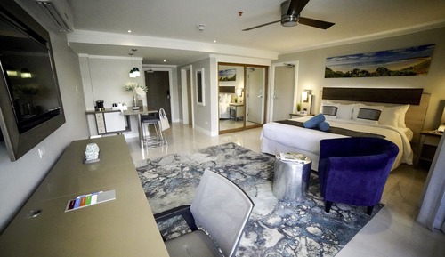 Habitación estándar, 1 cama de matrimonio grande, bañera de hidromasaje