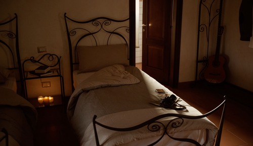 Habitación cuádruple familiar, vistas al patio