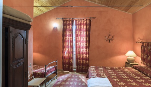 Suite Deluxe, 2 habitaciones, cocina, en la zona del patio (Granaio)