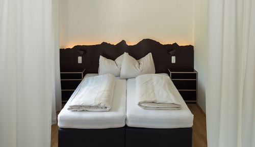 Apartamento familiar, 1 cama de matrimonio con sofá cama, vistas a la montaña, junto a la montaña