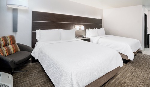 Habitación estándar, 2 camas de matrimonio, accesible para personas con discapacidad, no fumadores