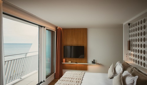 Habitación panorámica doble, frente al mar