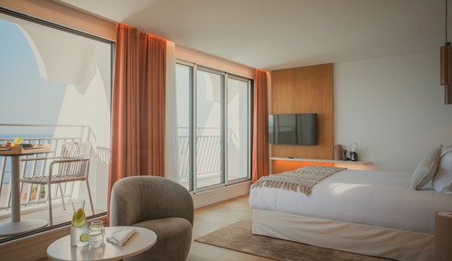Suite, terraza, vistas al mar