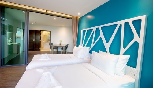 Two Bedrooms 1 King and 2 Single Beds - Transfer from Hua Hin Airport