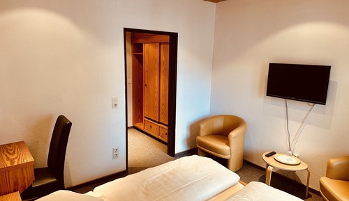 Habitación básica doble, baño privado