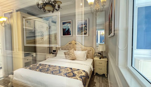 Suite familiar, 2 habitaciones, vistas al jardín
