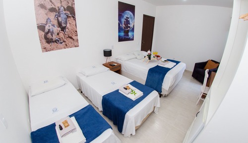 Habitación cuádruple estándar